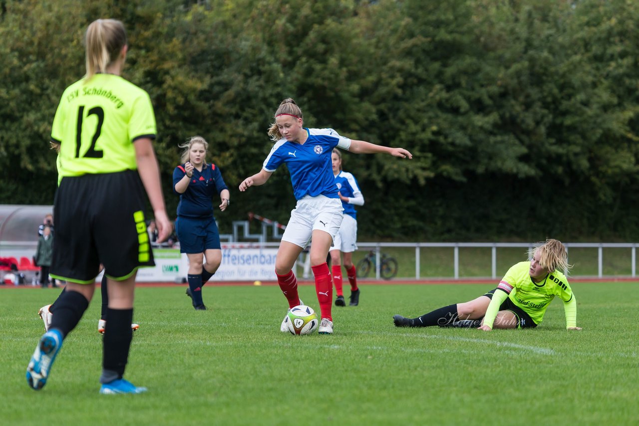 Bild 136 - B-Juniorinnen TSV Schoenberg - Holstein Kiel : Ergebnis: 0:23